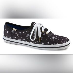 Keds for Kate spade Black and White Splatter Sneakers